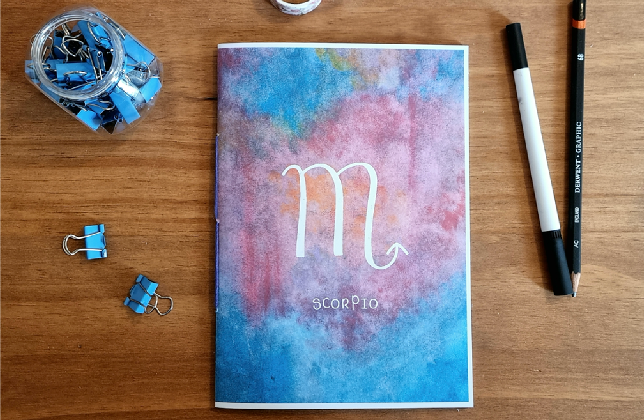 Lined Zodiac Notebook