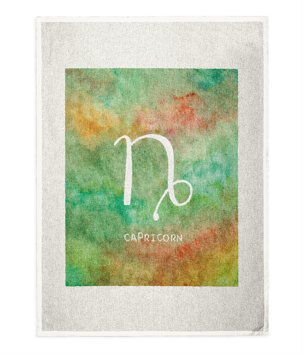 Zodiac Tea Towel
