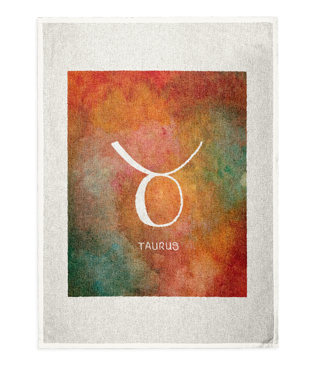 Zodiac Tea Towel