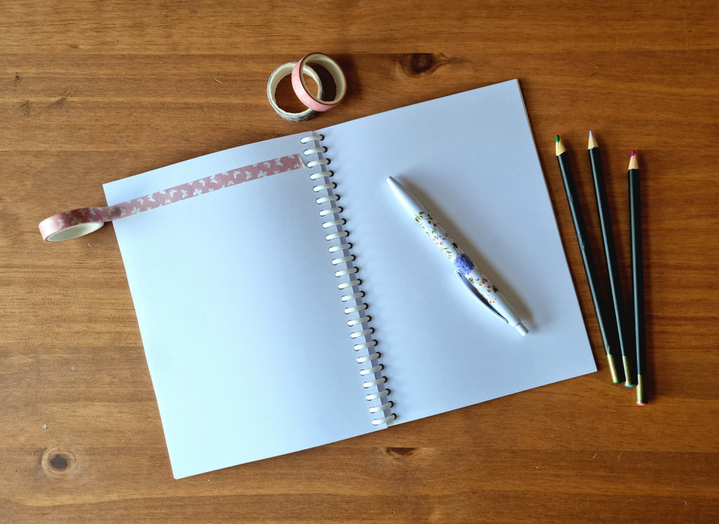 Groovy Daisy Spiral Bound A5 Notebook