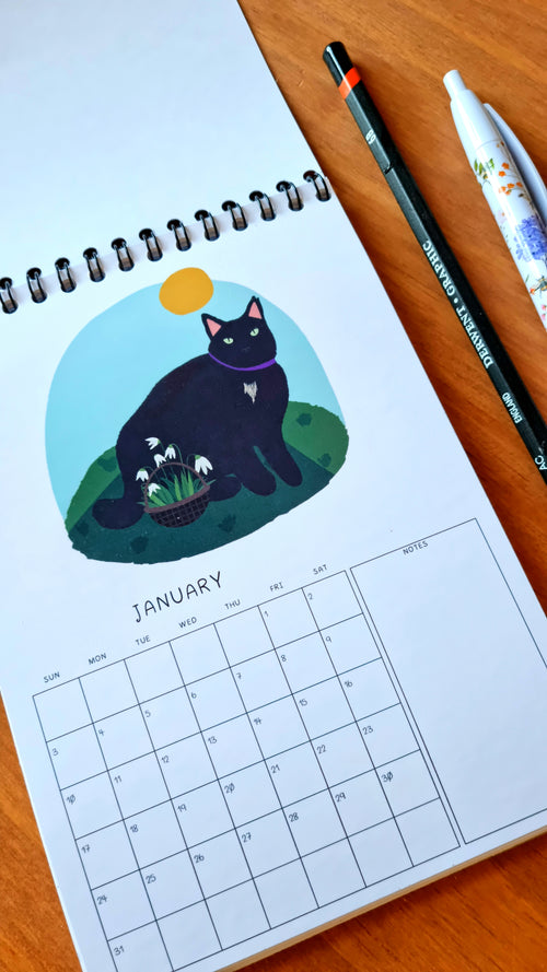 *PRE-ORDER* Baby Doll ♥ 2027 Wire Bound Calendar