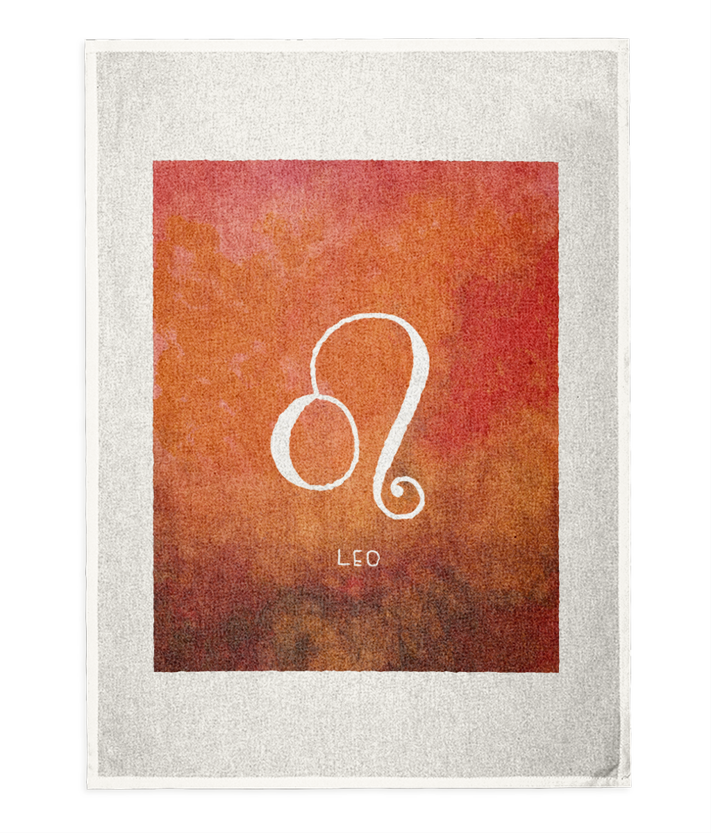 Zodiac Tea Towel