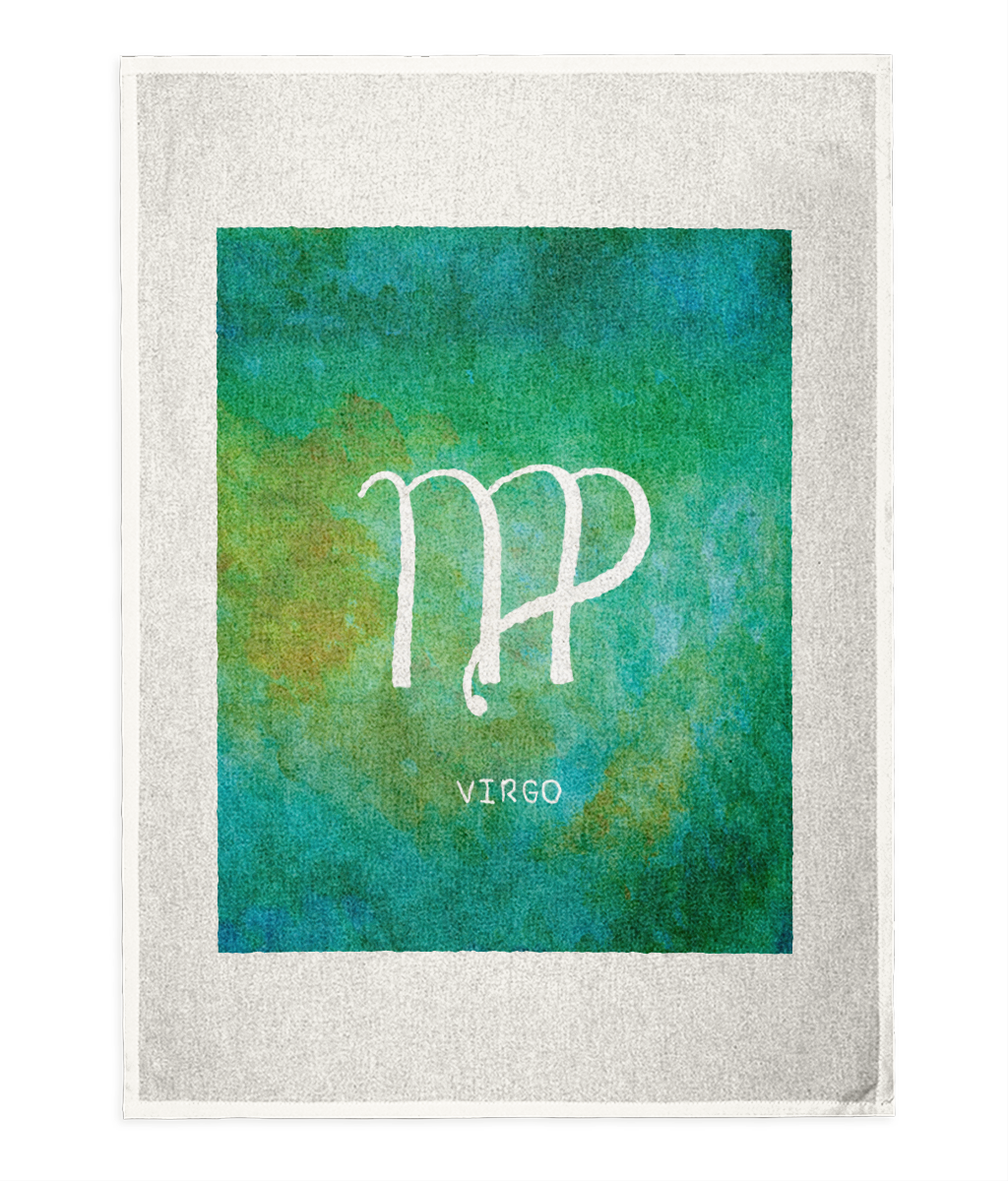 Zodiac Tea Towel