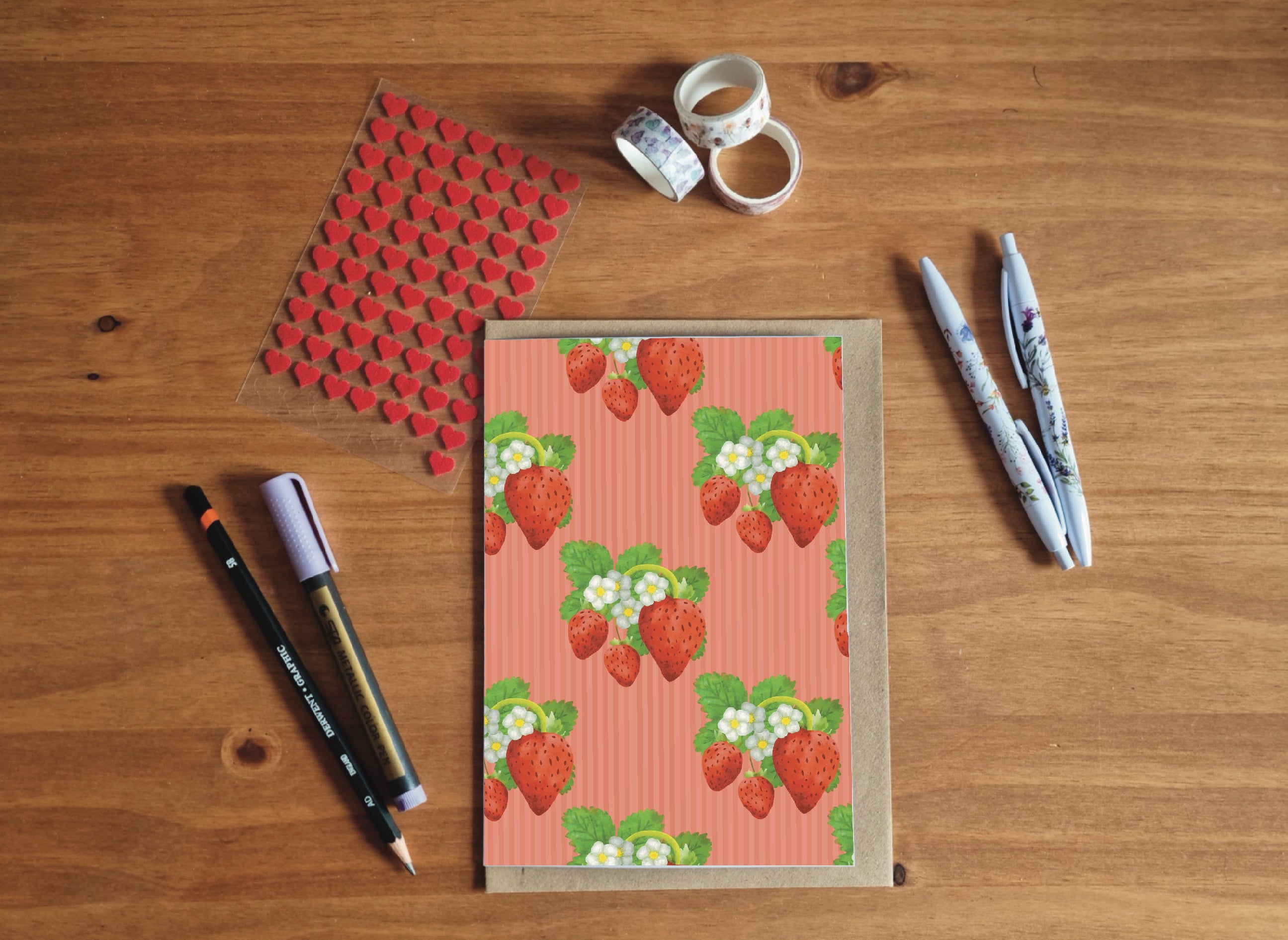 Strawberry Greeting Card
