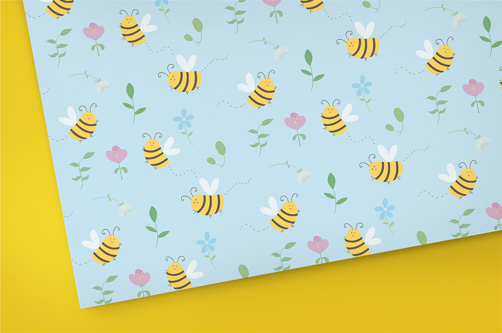 🐝 BEES - Digital Scrapbook Paper - 12x12" / 3600x3600 px *300dpi*