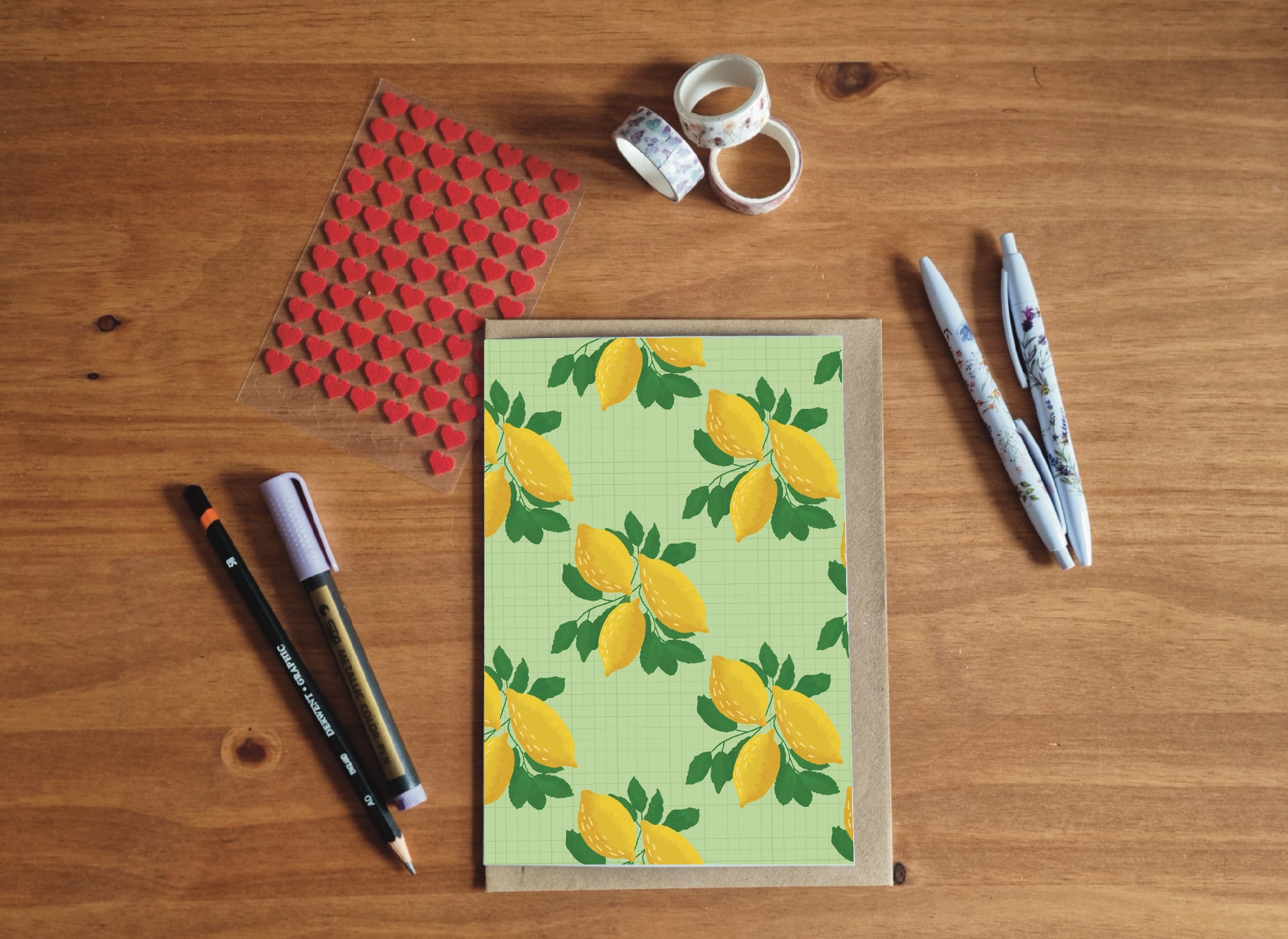 Lemon Greeting Card