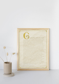 Desiderata Art Print